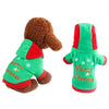 Dog christmas new year clothes