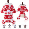 Puppy Clothes Super Soft Coral Fleece Pet Clothes Christmas Outfit