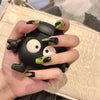 Black And Green Future Art Graffiti Wearing Nail Art Finished Fake Nail Nail Patch Nail Patch Waterproof And Removable