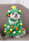 Christmas Pet Costume Funny Christmas Tree Clothes Dogs And Cats