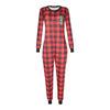 Plaid Printed Christmas Parent-child Homewear Clothes Pajamas