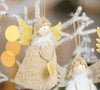 New Year Christmas Angel Doll Merry Christmas Decorations for Home Christmas Elf Tree Pendant