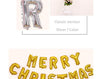 Merry Christmas Christmas Balloon Party Decoration Christmas Happy 16 Inch Letter Aluminum Film Balloon