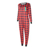 Plaid Printed Christmas Parent-child Homewear Clothes Pajamas