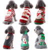 Pet dog clothes christmas pompom christmas small