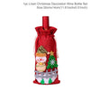 Wine Bottle Cover Merry Christmas Decorations