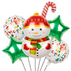 Christmas Decoration Balloon Set Merry Christmas