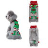 Pet dog clothes christmas pompom christmas small