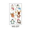 Merry Christmas Santa Claus Luminous Tattoo Sticker