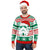 Santa Printed Christmas Clothes Women's Pullover Sweater Couple Wear