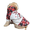 Elk Print Pet Clothes Christmas Dog