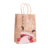 Merry Christmas Gift Bags Santa Sacks Kraft Paper