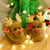 Cute Couple Christmas Elk Slippers