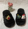 Cross-border New Arrival White Christmas Funny Slippers Home Slippers