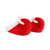 Christmas Cute Cotton Slippers Red Cartoon Santa Elf Shoes