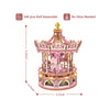 Diy Manual Mechanical Merry Go Round Music Box