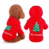 Dog christmas new year clothes