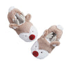 Christmas Style Cute Fawn Fur Bag With Women&#39;s Slippers