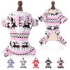 Puppy Clothes Super Soft Coral Fleece Pet Clothes Christmas Outfit