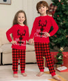 Christmas Parent-child Wear Letter Printing Casual Home Clothes