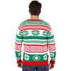 Santa Printed Christmas Clothes Women&#39;s Pullover Sweater Couple Wear