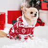 Puppy Clothes Super Soft Coral Fleece Pet Clothes Christmas Outfit