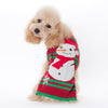 Pet dog clothes christmas pompom christmas small