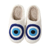 Winter Warm Home Christmas Elk Cotton Slippers