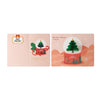 New High End Three Dimensional Merry Christmas Greeting Card