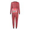 Plaid Printed Christmas Parent-child Homewear Clothes Pajamas