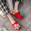 Autumn And Winter New Soft Christmas Warm Home Slippers