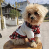 Elk Print Pet Clothes Christmas Dog