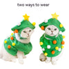 Christmas Pet Costume Funny Christmas Tree Clothes Dogs And Cats