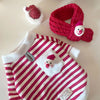 Fashion Simple Christmas Dog Clothes Set