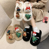 Women&#39;s Fashion Casual Christmas Cotton Slippers