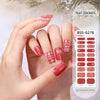 Gel Nail Art Sticker Christmas UV Nail Sticker